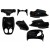 plaatwerk-kit cpl. Neo tot 2008 zwart metall.